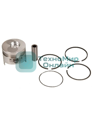 Поршень для дизельного двигателя 186f с кольцами 108012