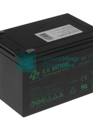 Батарея для ИБП B.B. Battery BC 12-12 (12V 12Ah)