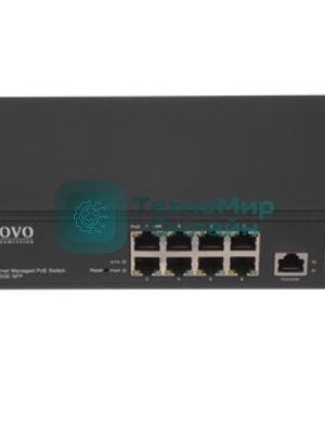 Коммутатор Osnovo SW-80802/L(150W) 8G 2SFP 8PoE+ 150W управляемый