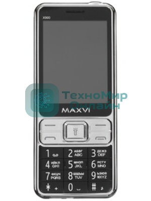 Мобильный телефон Maxvi X900 4G маренго