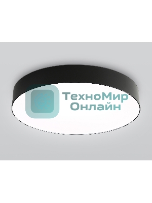 Потолочный светодиодный светильник Ambrella light FZ1365 BK черный IP20 60W 3000-6500K 490*80 (ПДУ ИК)
