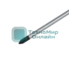 Отвертка крестовая Rexant PH 1х200 мм, двухкомпонентная рукоятка