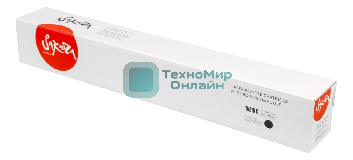 Тонер-туба Sakura KMTN-216K (A11G151) для Konica Minolta, черный, 29000 к.