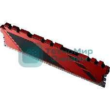 Оперативная память NETAC Shadow, DDR4, 16Gb (1x16Gb), 2666MHz, CL19, DIMM, с радиаторами, красный
