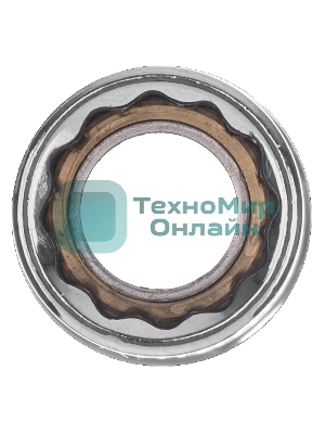 Головка торцевая свечная Gross магнитная,12-гранная, 14 мм, под квадрат 1/2