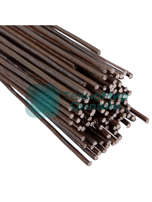 Проволока стальная в прутках Сибртех 400 мм/100 шт, вязальная, термообработанная 2,0 мм