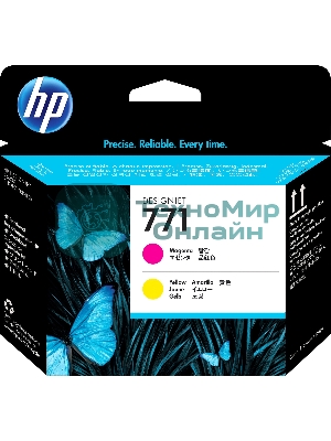 Картридж струйный HP CE018A пурпурный/желтый печатающая головка для HP DJ Z6200