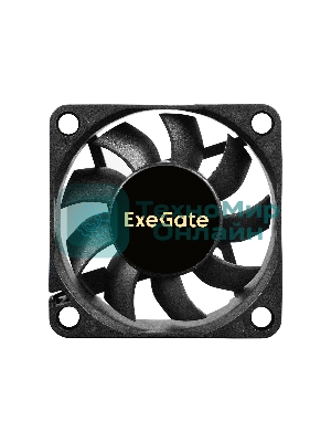 Вентилятор для корпуса ExeGate EX06015S3P-24 черный, 60 мм, 4800 об/мин, 34.1 дБ, 3 pin