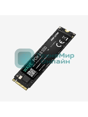 Накопитель SSD HIKSEMI WAVE(P), 256 Gb, PCIe 3.0 x4, M.2 2280, NVMe, R/W 2280/1800