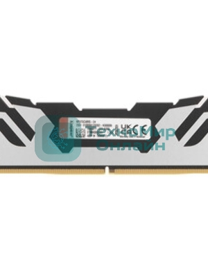 Оперативная память Kingston Fury Renegade RGB, DDR5, 24GB (1x24 GB), 7200 MHz, CL38, радиатор, RGB, серебристый