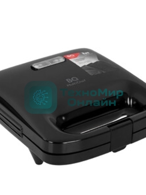 Вафельница BQ ST2000 Black 3 in 1. MultiChef, мощность: 800 Вт
