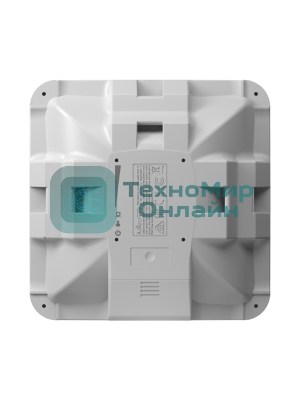 Точка доступа MikroTik CubeSA 60Pro ac (60Ghz antenna, 802.11ay wireless and 5GHz 802.11ac backup, 4 core x 716MHz CPU, 256MB RAM, 1 x Gigabit LAN port, RouterOS L4, POE, PSU) for use as an AP in Point-to-Multipoin