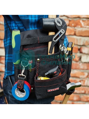 Сумка монтажника поясная с 7 отделениями Rexant RE-7