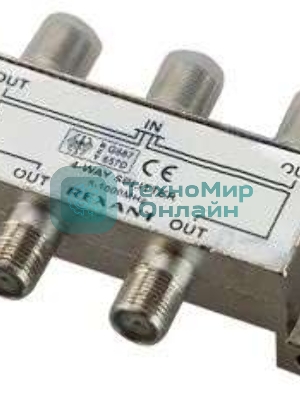 Делитель ТВ Rexant х 4 под F разъем 5-1000 МГц