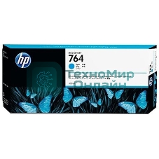 Картридж струйный HP 764 (C1Q13A) голубой для HP Designjet T3500