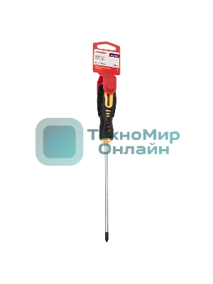 Отвертка крестовая Rexant PH 1х150 мм, двухкомпонентная рукоятка