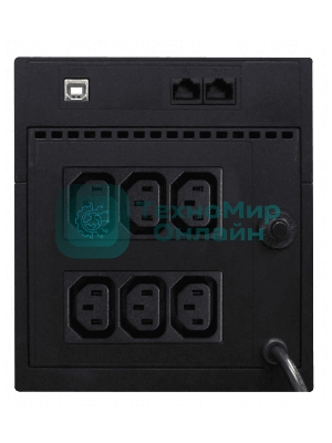 Источник бесперебойного питания Powercom Raptor RPT-1500AP 900Вт 1500ВА черный