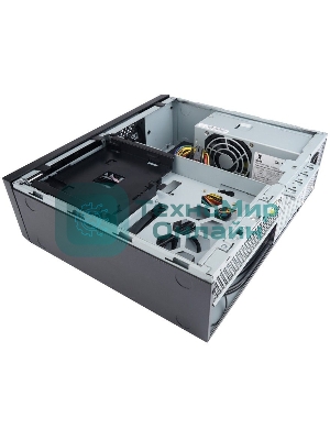 Компьютерный корпус Inwin CK709BL PM-300TFX черный 300W miniITX 1x80мм 2xUSB 2.0 2xUSB 3.0 audio bott PSU