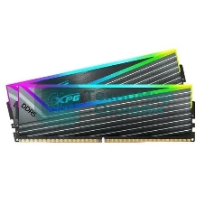 Оперативная память XPG Caster, DDR5, 32GB (2x16GB), 6400MHz, CL32, DIMM, с радиаторами, ARGB, серый