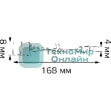 Набор коннекторов Gauss для светодиодной ленты с возможностью изгиба 5050 и 2835/120SMD 3 шт. в упак.