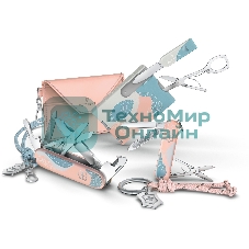 Швейцарская карта Victorinox Swiss Card Classic Paris Style (0.7100.E221) розовый коробка подарочная