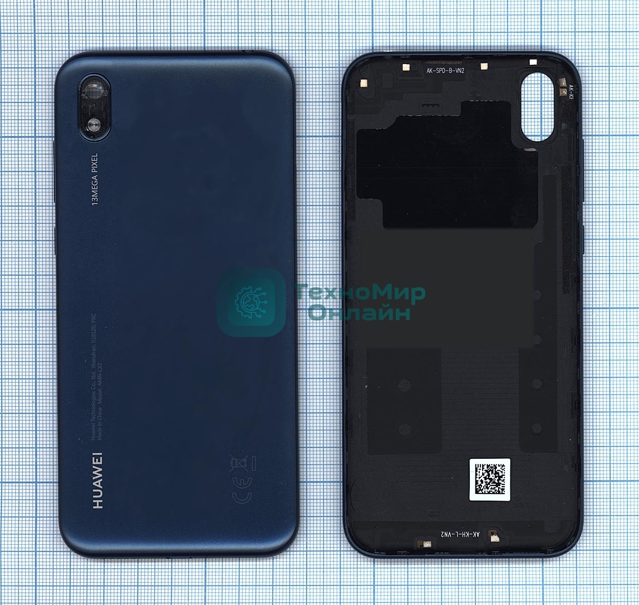 Задняя крышка для Huawei Y6 2019 синий