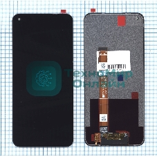 Дисплей (модуль) для OPPO A54 4G в сборе с тачскрином черный