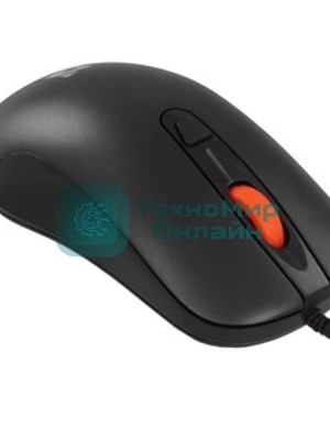 Мышь проводная Defender Omega MB-522 черный, 1600 dpi, USB, кнопки - 4