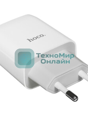 Сетевое зарядное устройство 1 USB/HOCO HC-12899 C72A/Выход: 10.5W/белый