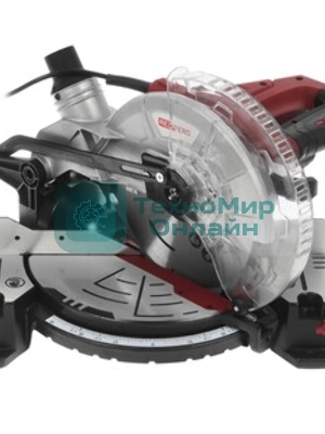 Торцовочная пила RD-MS255-1400. 220-240В/50Гц; 1800Вт; диск 250х30мм; 5000 об/мин; макс. пропил: 70х140мм; вес- 12,5кг.