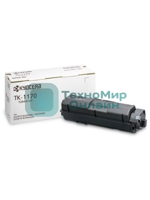 Картридж лазерный Kyocera TK-1170 (1T02S50NL0) черный для M2040dn/M2540dn/M2640idw 7200 стр.