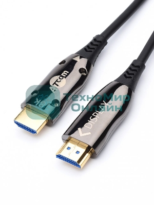 Кабель HDMI 20 м (HIGH speed, Metal gold, Optical) 8K VER 2.1 Кабель HDMI 20 м (HIGH speed, Metal gold, Optical) 8K VER 2.1