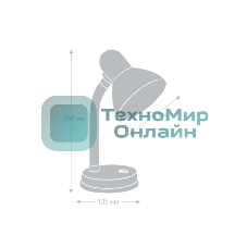 Светильник Camelion KD-301 C02 kd-301 с02 черный настольный 230v 60w