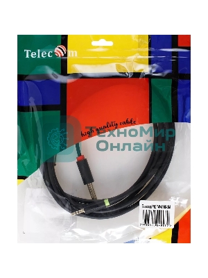 Кабель-адаптер 3.5ST(M)/2X6.35 ST(M), 3м, Telecom PRO TAV6168-3M