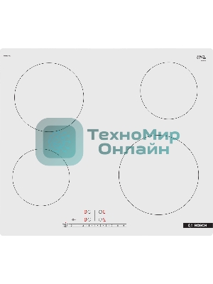 Варочная панель Bosch Serie 4 PKE612FA2E белый