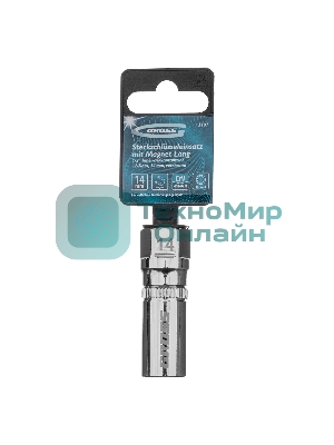 Головка торцевая свечная Gross магнитная,12-гранная, 14 мм, под квадрат 1/2