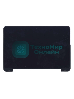 Модуль (матрица + тачскрин) для Asus TP200SA EeeBook E205SA черный с рамкой