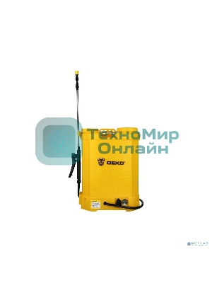 Опрыскиватель Deko DKSP10 16л желтый (065-0954)