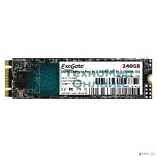Накопитель SSD ExeGate NextPro UV500TS240, 240Gb, M.2 2280, SATA III, R/W 561/500