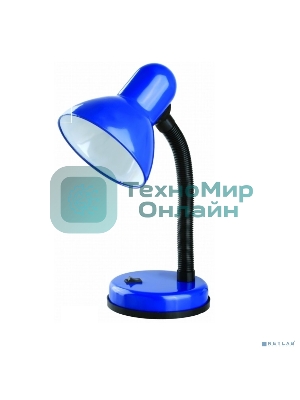 Camelion KD-301 С06 синий (Светильник настольный,230V 60W)