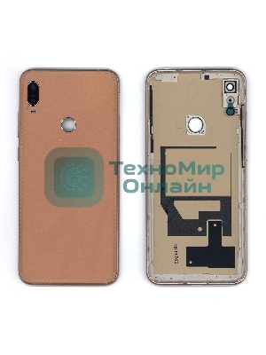 Задняя крышка для Huawei Y6 2019 коричневая