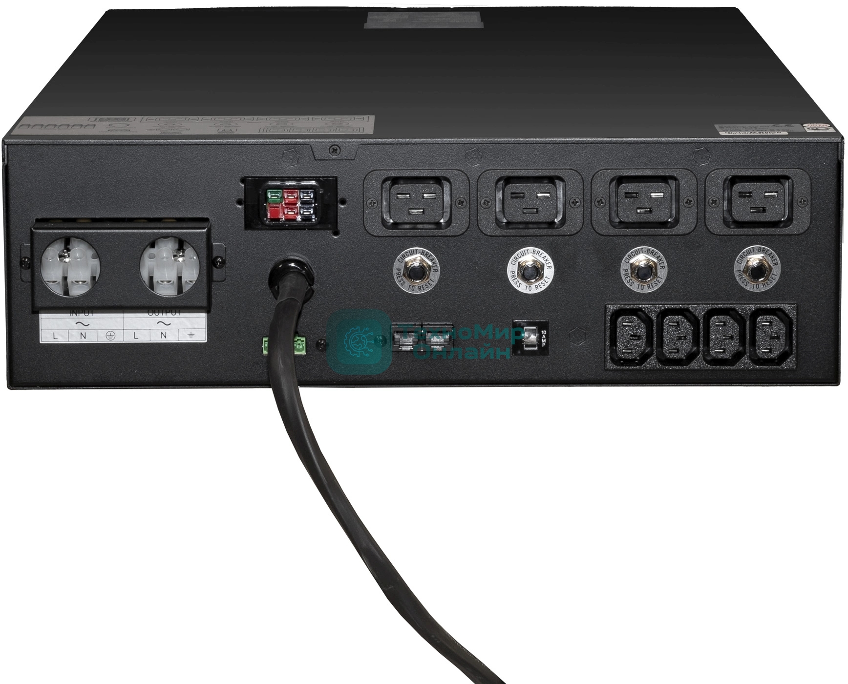 Источник бесперебойного питания Powercom Macan MRT-10K BAT PACK 10000Вт 10000ВА черный