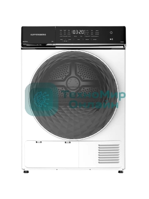 Сушильная машина Kuppersberg DM 650 W белый, 8 кг, сушка - тепловой насос, программ - 15, 59.5 x 84.5 x 63.5 см