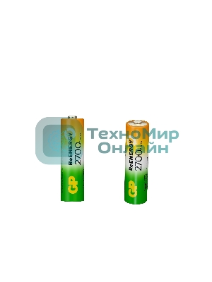 Аккумулятор GP 270AAHCRGY-2CRCB2 AA NiMH 2650mAh (2шт)