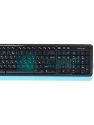 Комплект клавиатура+мышь A4Tech FStyler FG1010 беспроводной, USB, 2000 DPI, чёрный