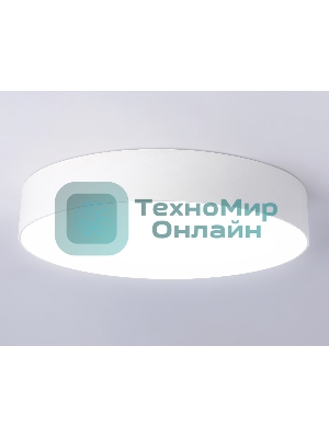 Потолочный светодиодный светильник Ambrella light FV5532 WH белый LED 60W 4200K D500*58 (Без ПДУ)