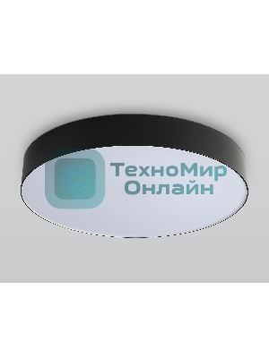 Потолочный светодиодный светильник Ambrella light FZ1365 BK черный IP20 60W 3000-6500K 490*80 (ПДУ ИК)