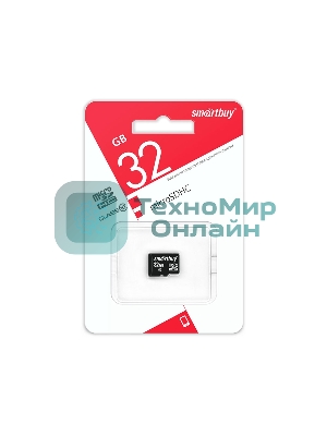 Флеш карта Micro SDHC 32Gb Smartbuy Class 10 (без адаптера) LE