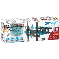 Кронштейн для телевизора Arm Media LCD-417 черный 26