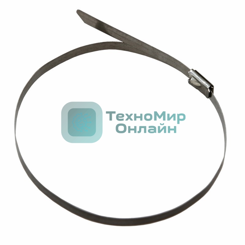 Хомут-стяжка стальная Rexant 100x4,6 мм, упаковка 10 шт.